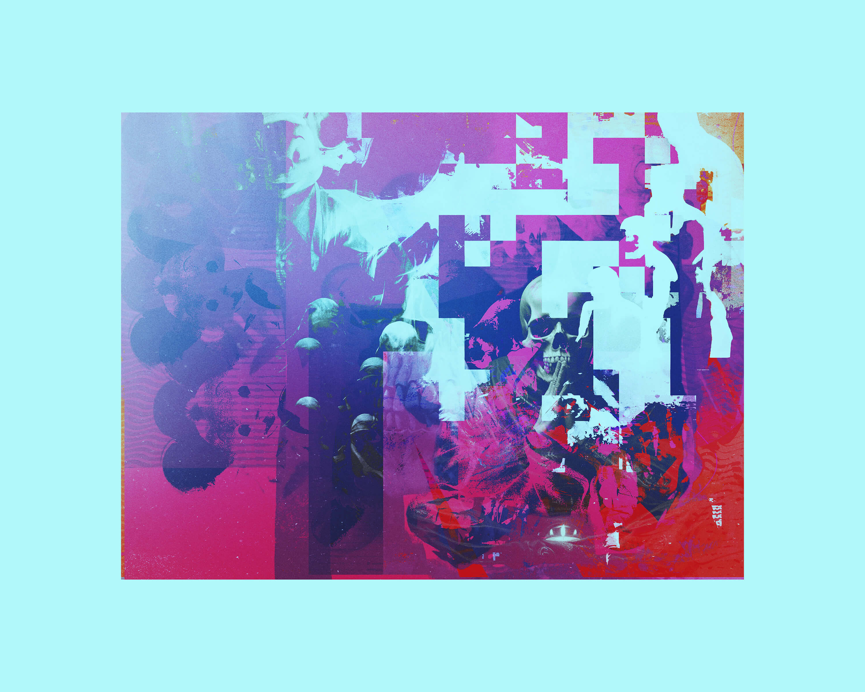 Ultra Mega Super Techno Soul Destruction - abstract digital artwork 4